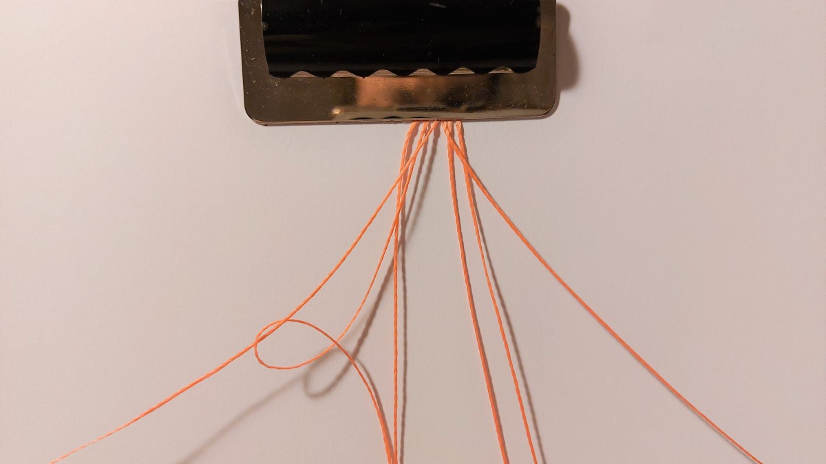 Pulsera de verano en micromacramé : Paso 2 Pulsera de verano en micromacramé : Paso 2