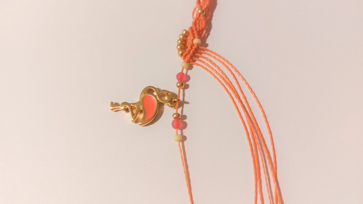 Pulsera de verano en micromacramé : Paso 15 Pulsera de verano en micromacramé : Paso 15