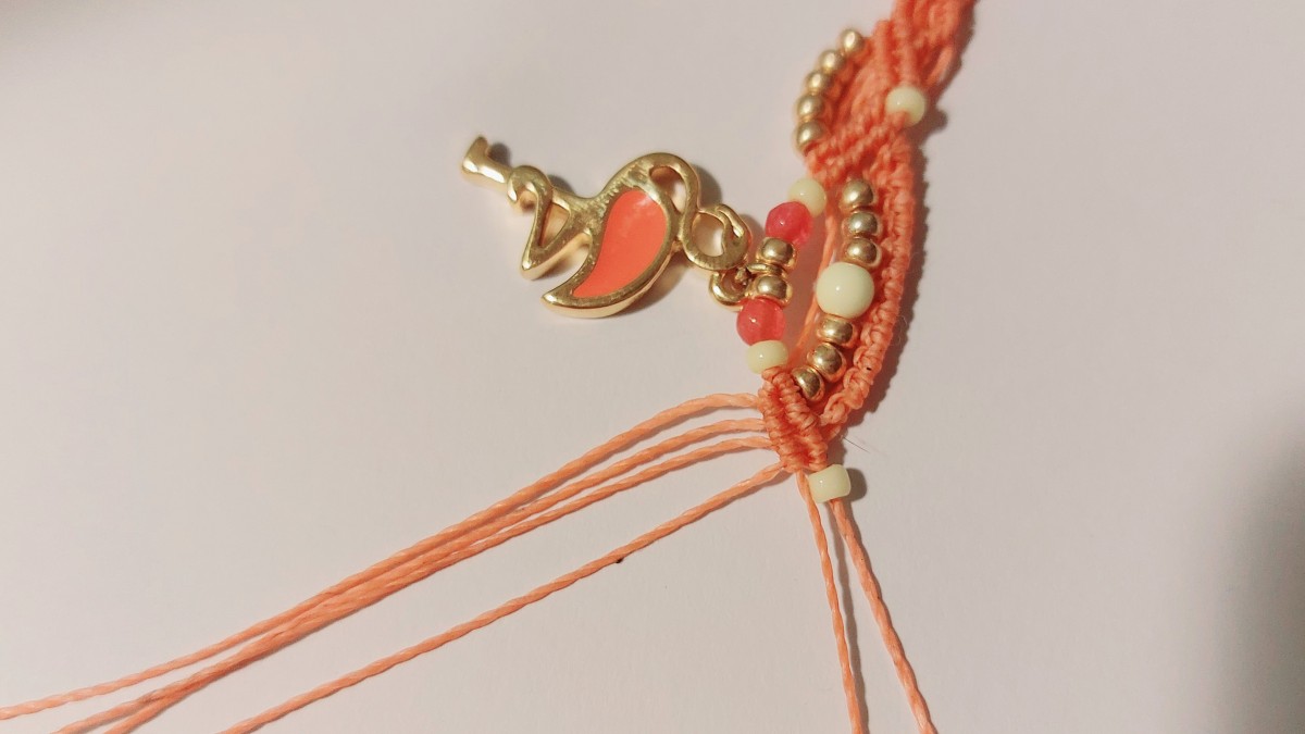Pulsera de verano en micromacramé : Paso 21 Pulsera de verano en micromacramé : Paso 21