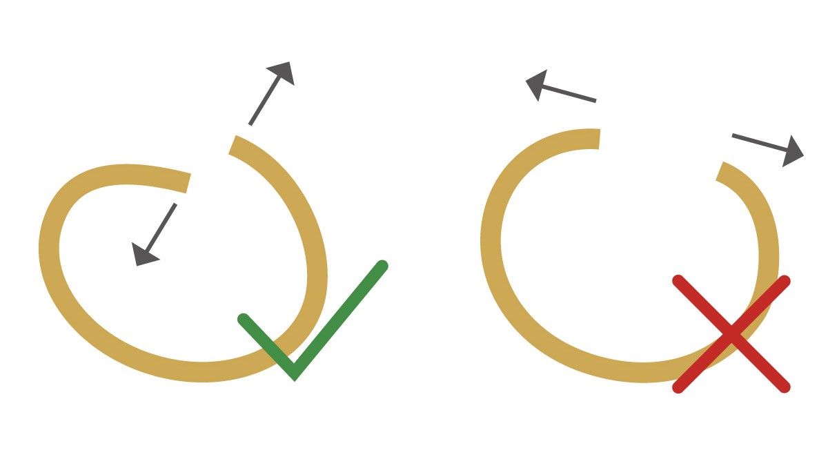 Pendientes colgantes en colores veraniegos : Paso 1