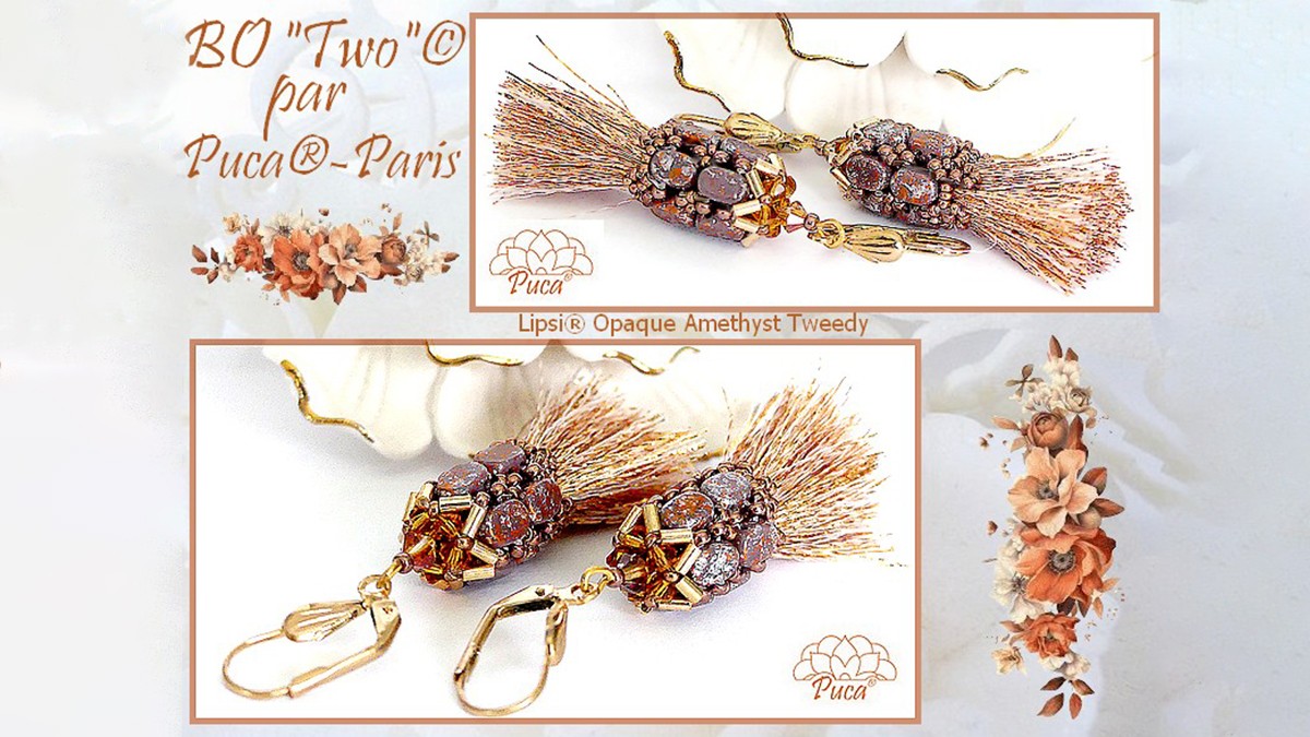 Pendientes Two by Puca