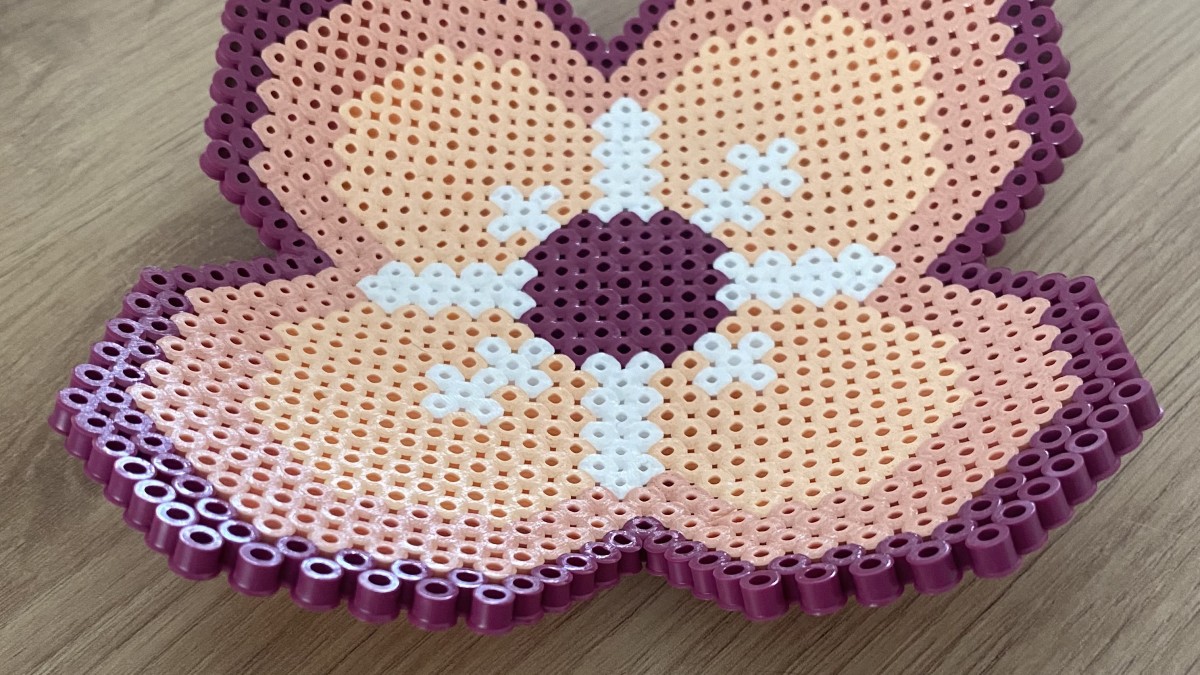 HAMA Plato de joyas de perlas : Paso 6