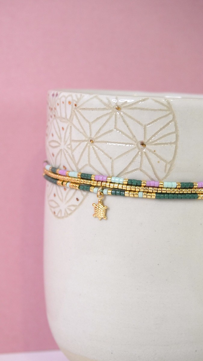 Esquema Miyuki fácil Cuentas con cierre ajustable Esquema Miyuki fácil Cuentas con cierre ajustable