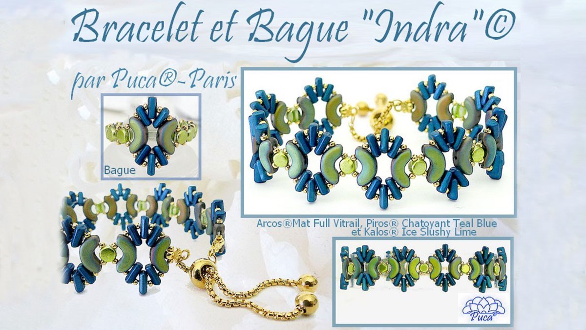 Pulsera y anillo Indra® de Puca Pulsera y anillo Indra® de Puca