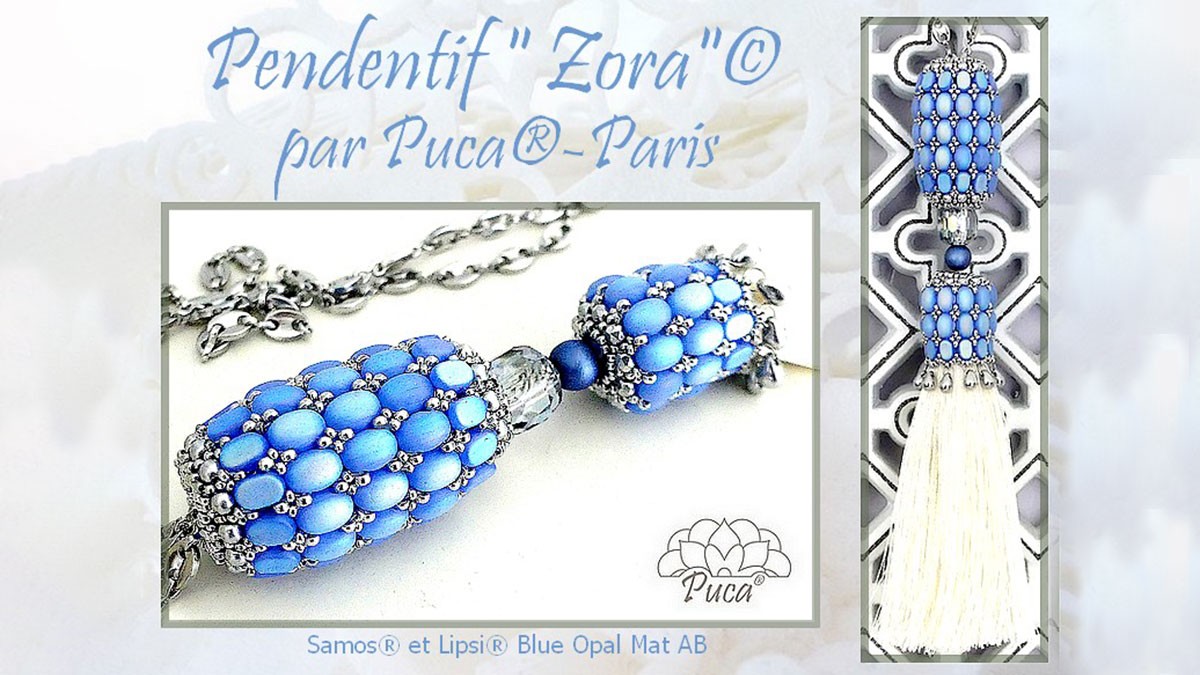 Colgante Zora con Samos® de Puca