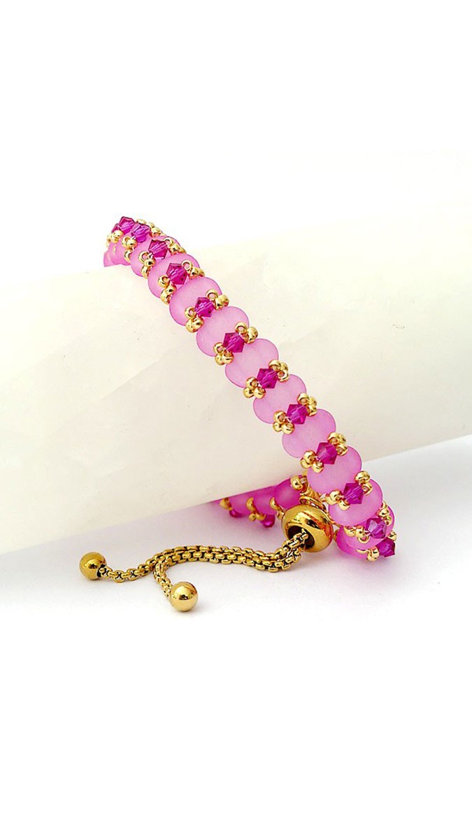 Esquema Pulsera de modestia con Samos® de Puca