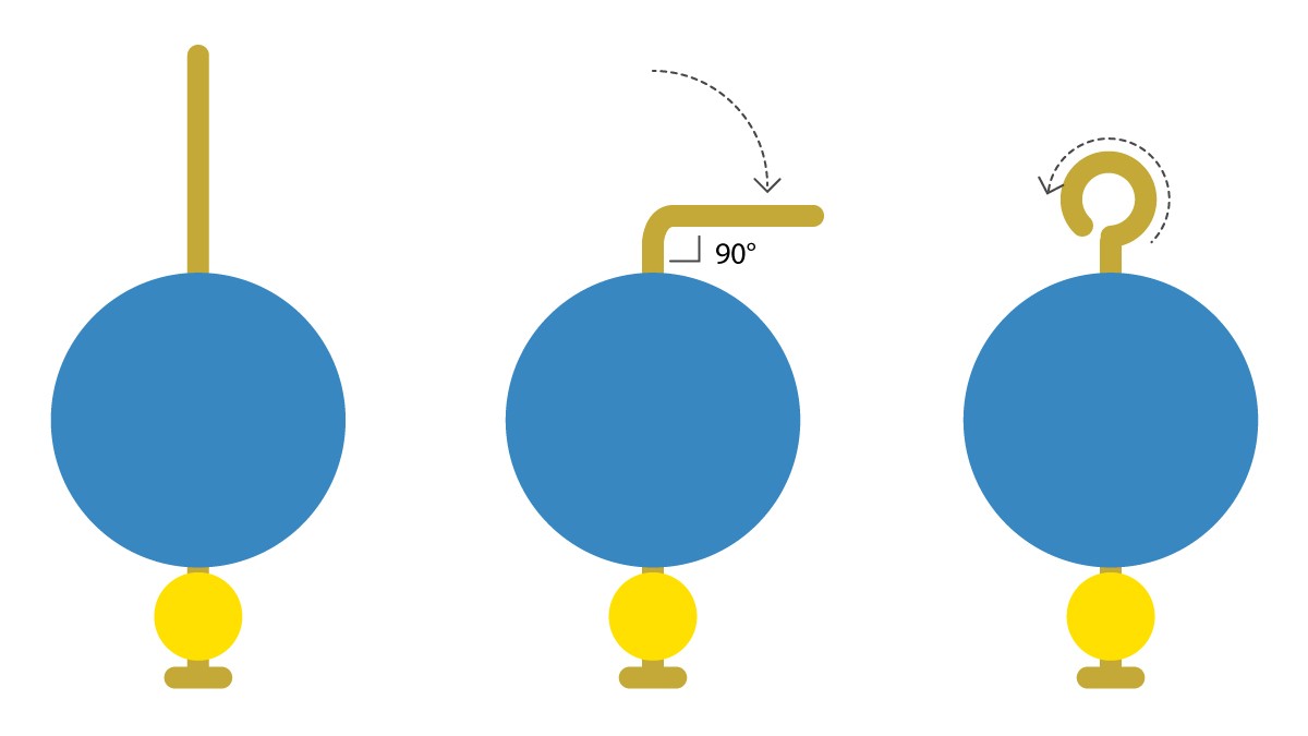 Collar Charms Ocean de acero inoxidable dorado : Paso 4 Collar Charms Ocean de acero inoxidable dorado : Paso 4