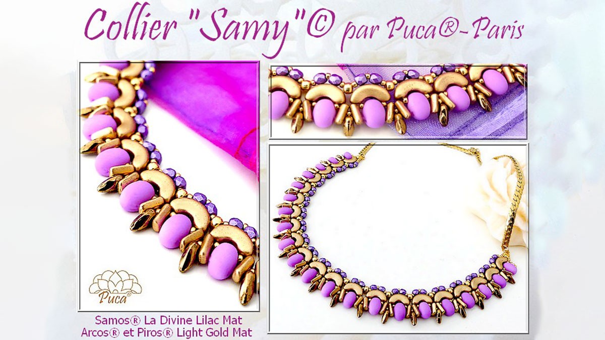 Collar Samy con perlas de Samos by Puca®, Francia