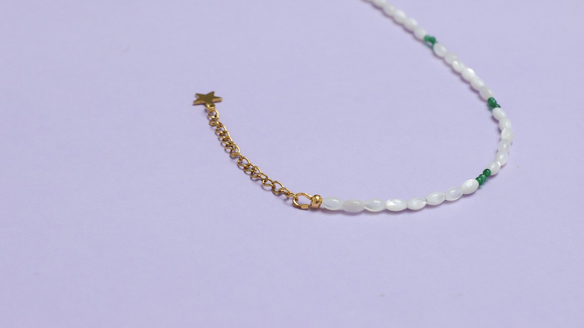 Collar de perlas y chips : Paso 5 Collar de perlas y chips : Paso 5