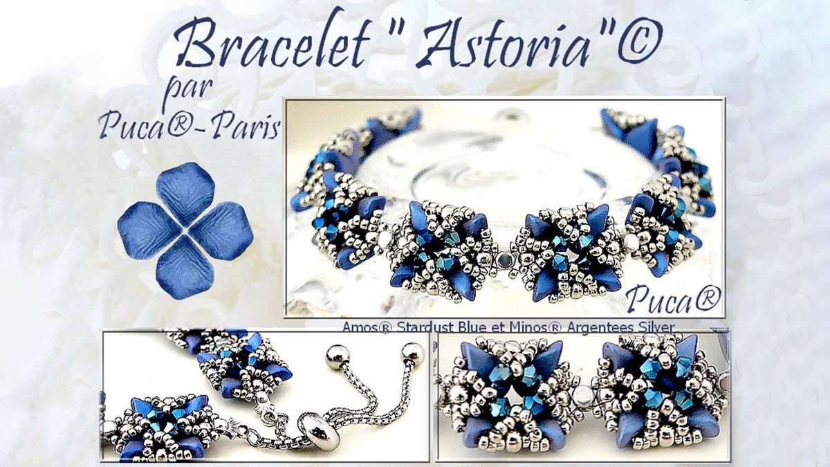 Pulsera Astoria con Cuentas Amos by Puca Pulsera Astoria con Cuentas Amos by Puca