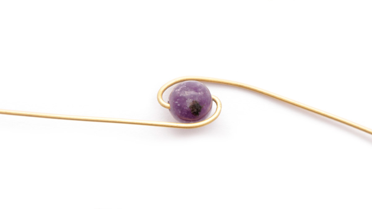 Anillo de alambre de metal aguamarina : Paso 3 Anillo de alambre de metal aguamarina : Paso 3