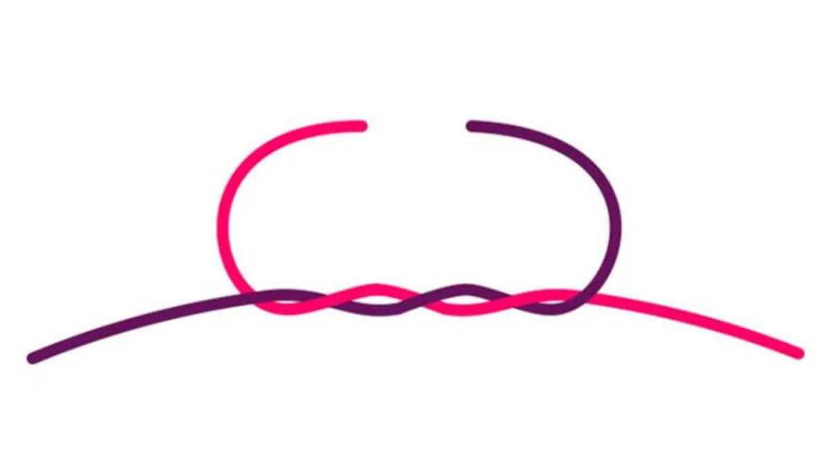 Pulseras elásticas de tubo Plateado : Paso 1