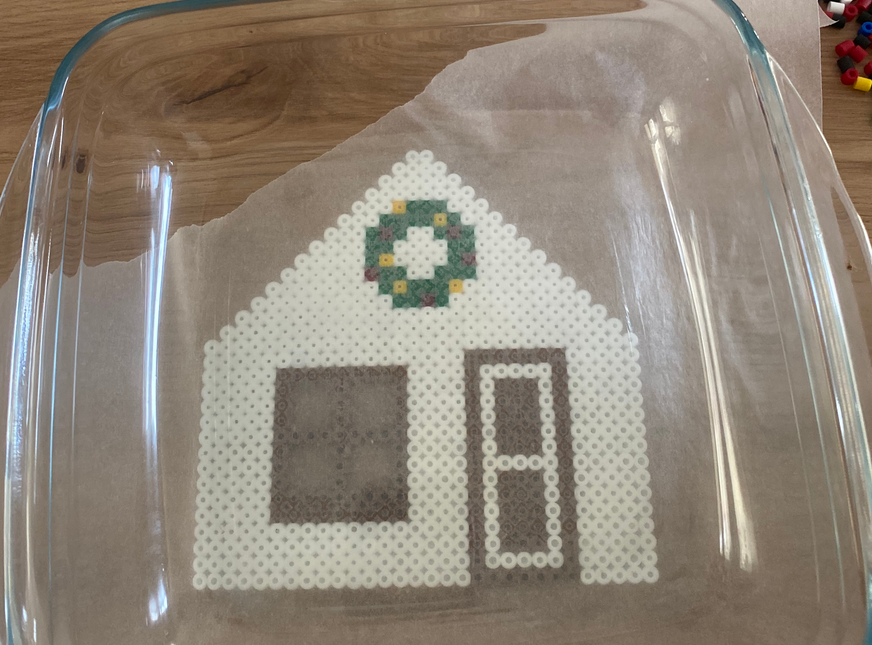 Adornos navideños con Cuentas Hama ecológicas : Paso 2