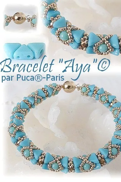 Esquema Pulsera Aya by Puca