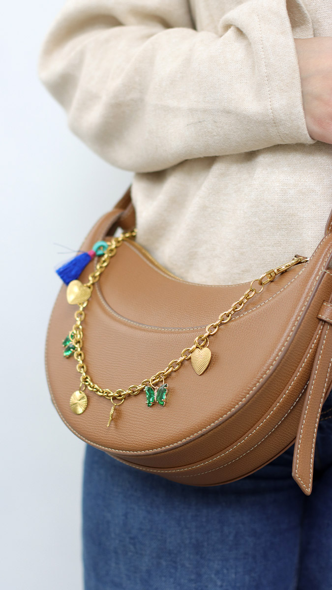 Llavero y Dijes para bolsa de joyería