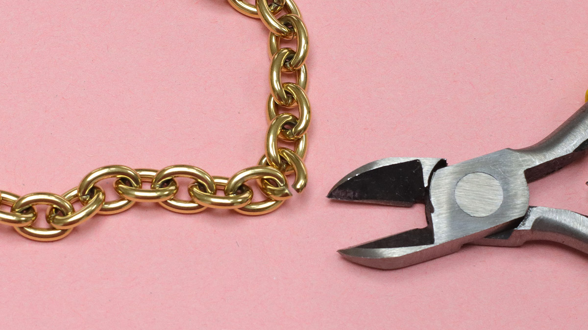 Llavero y Dijes para bolsa de joyería : Paso 1