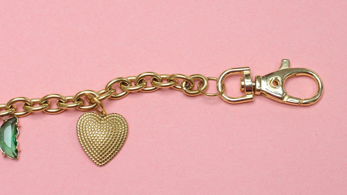 Llavero y Dijes para bolsa de joyería : Paso 3