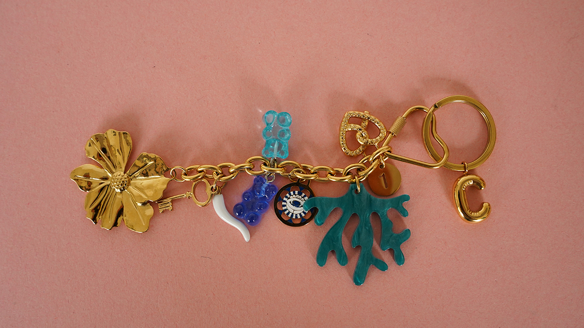 Bolso joya con colgante de letra y serpiente : Paso 10