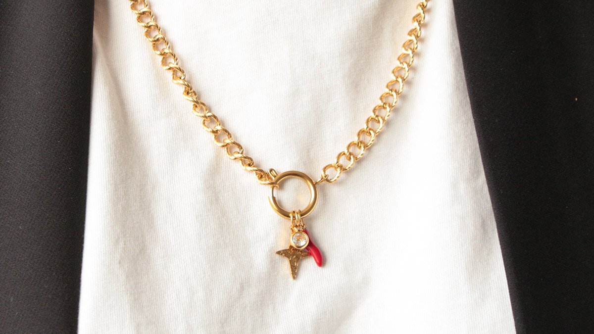 Esquema Collar de abalorios con cierre de resorte Esquema Collar de abalorios con cierre de resorte