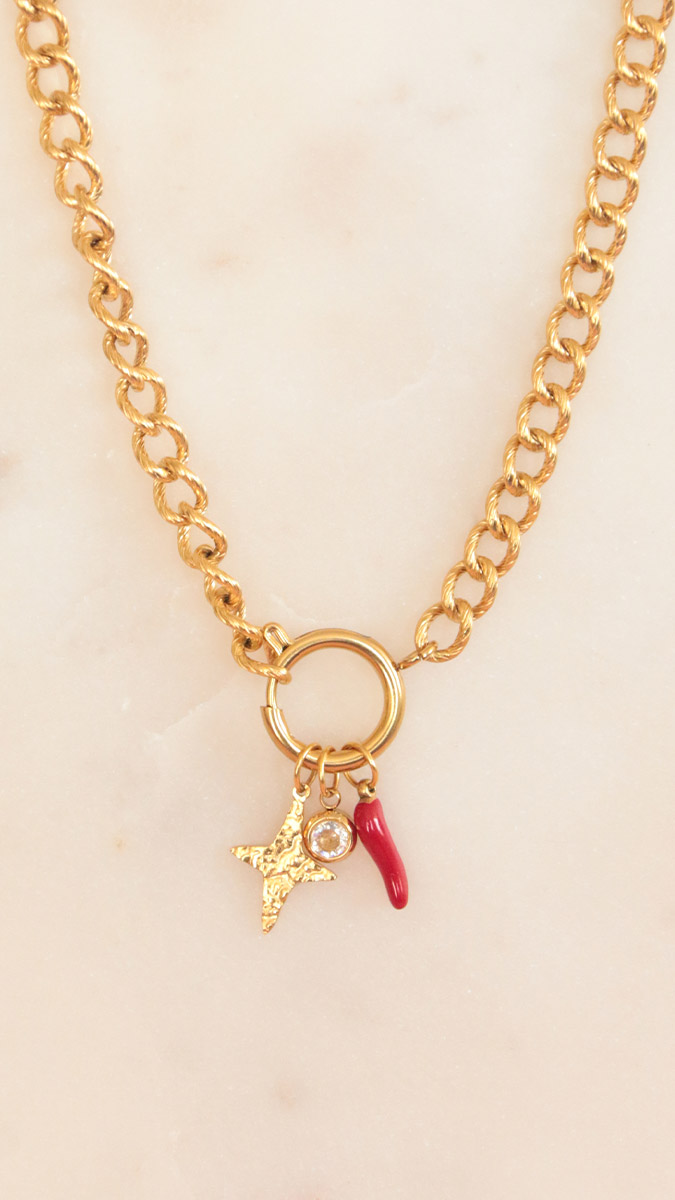 Esquema Collar de abalorios con cierre de resorte Esquema Collar de abalorios con cierre de resorte