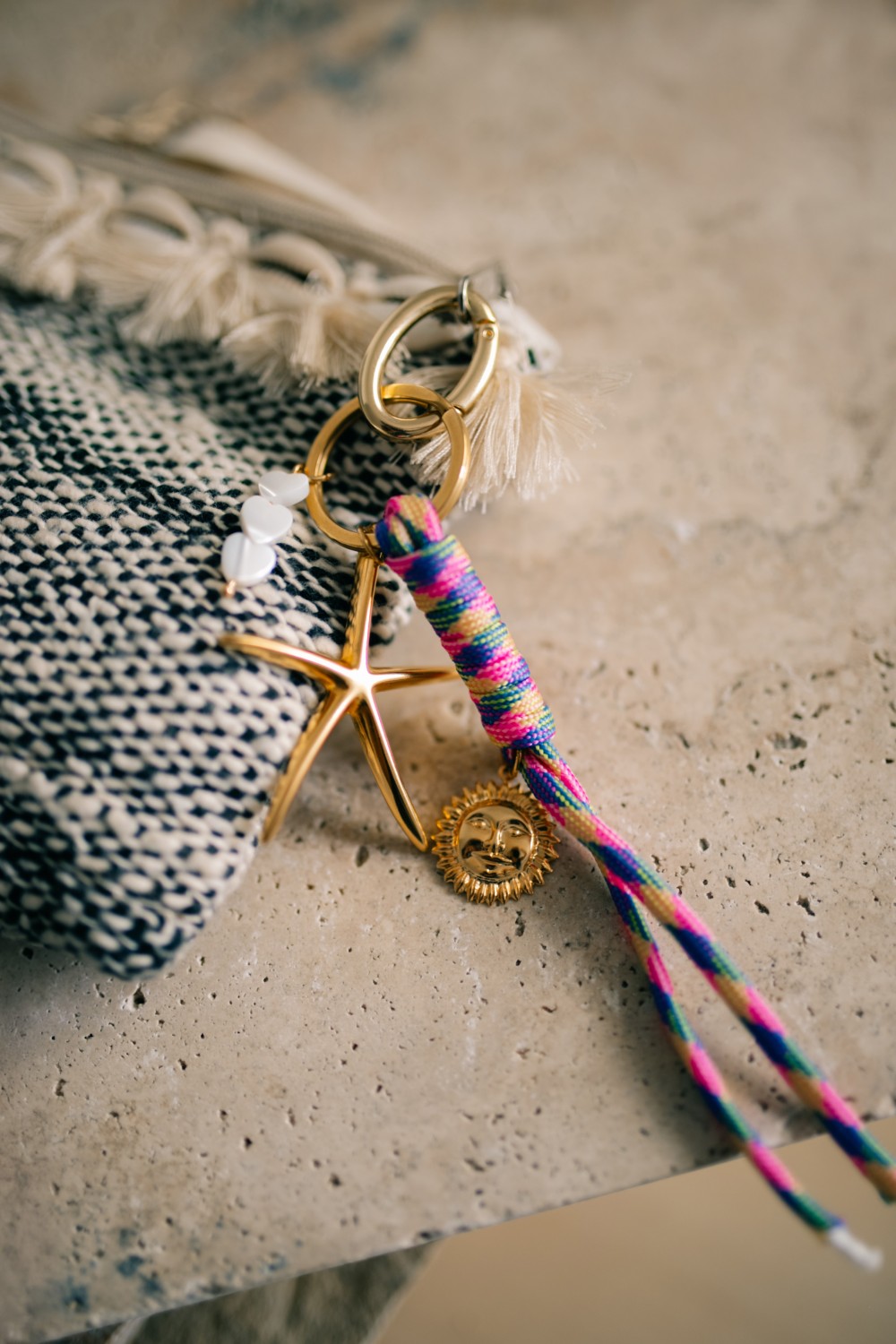 Bolsa de verano joya con paracord