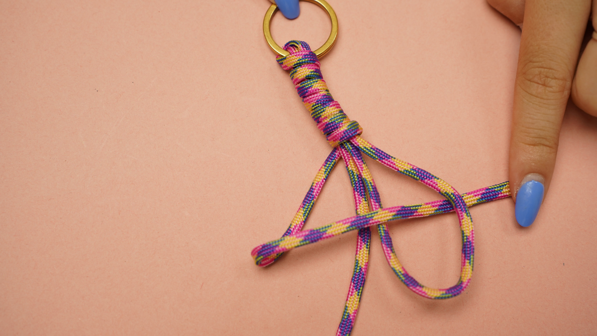 Bolsa de verano joya con paracord : Paso 4 Bolsa de verano joya con paracord : Paso 4