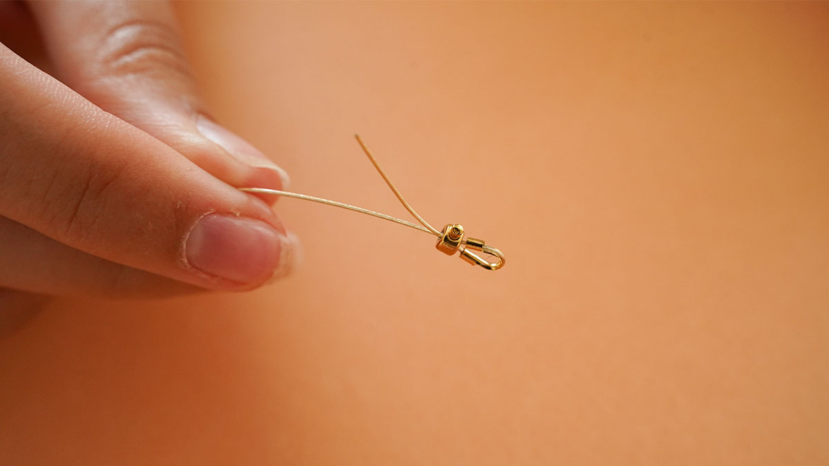 Pulsera de piedra natural y flor de perla : Paso 1 Pulsera de piedra natural y flor de perla : Paso 1