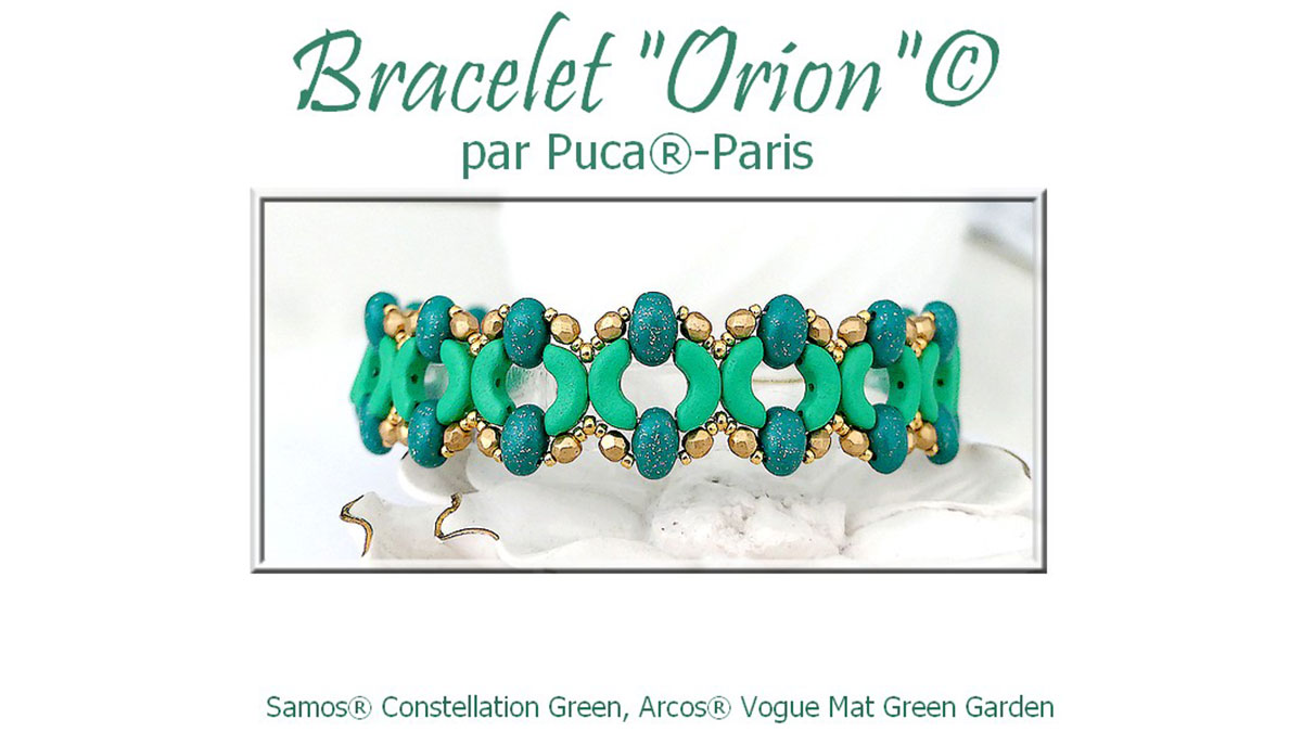 Pulsera Orion® con cuentas Samos by Puca