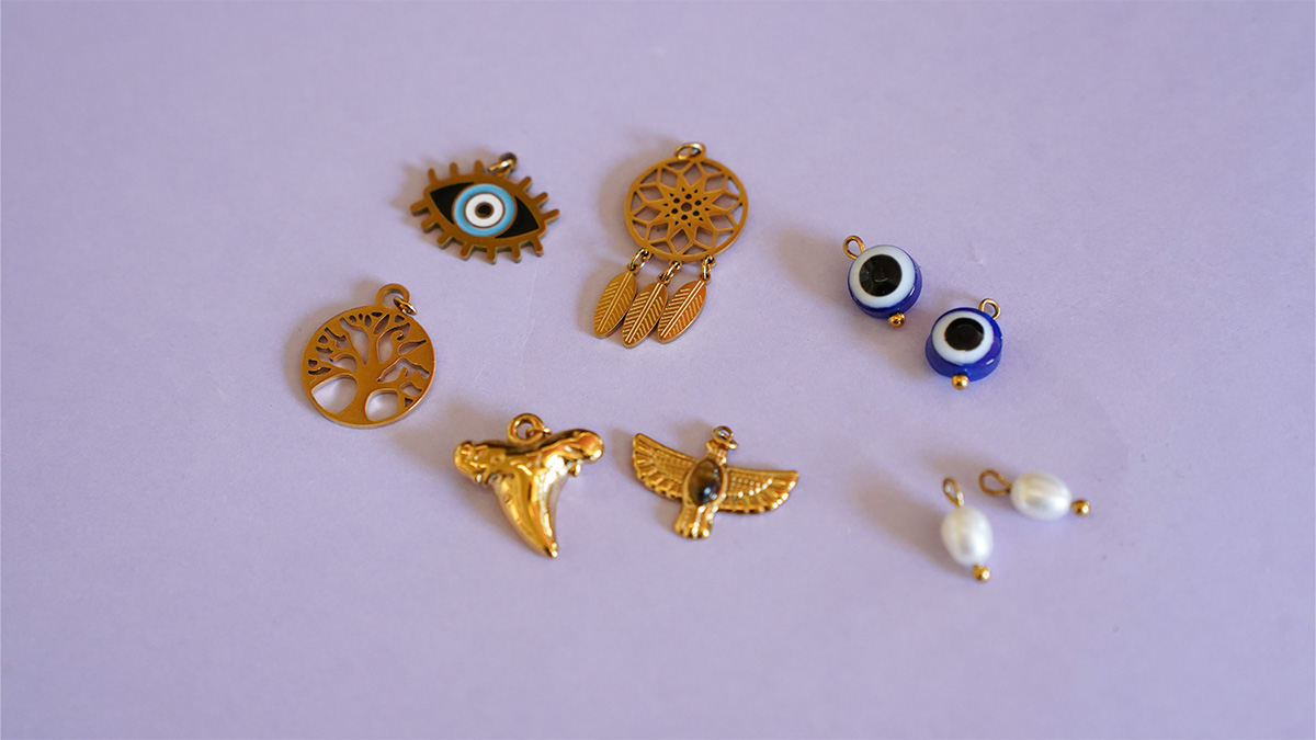 Collar de cuentas de rocalla : Paso 2