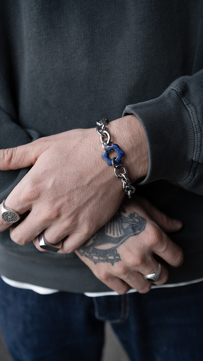 Pulsera y collar con piedras naturales