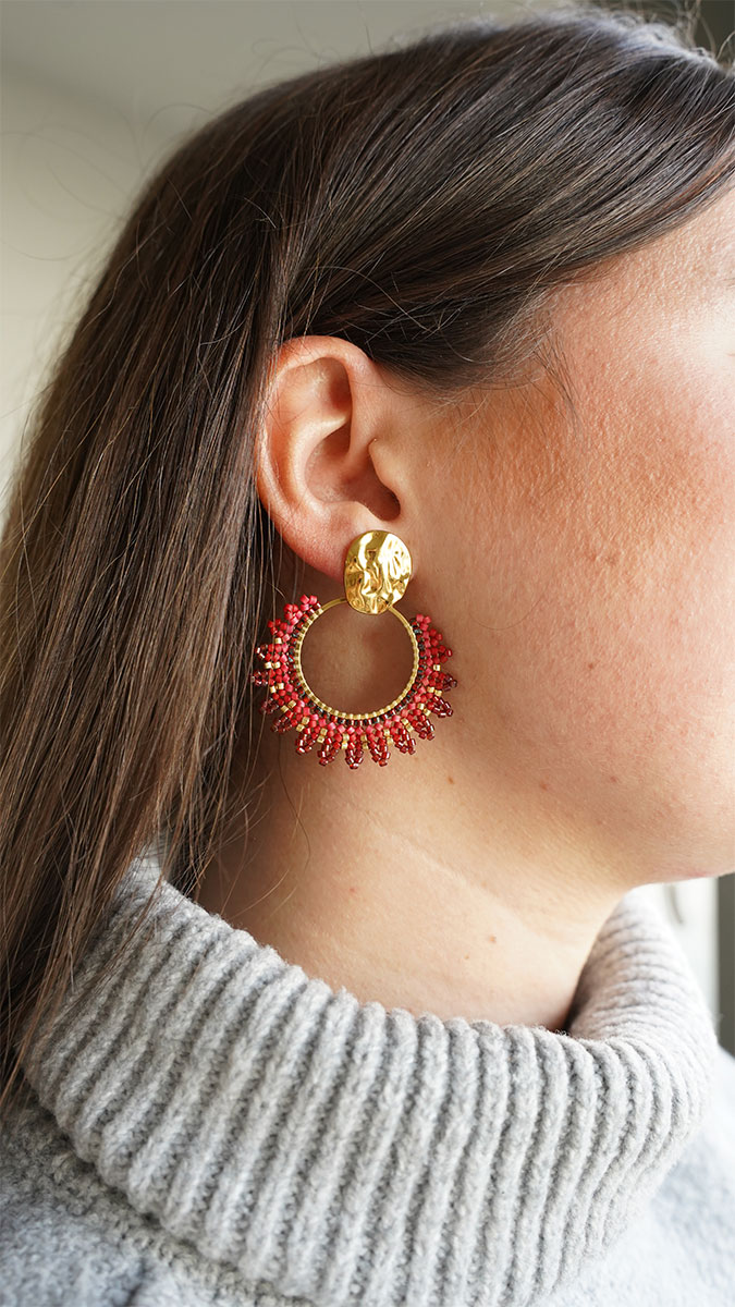 Esquema Pendientes Soleil en espiga