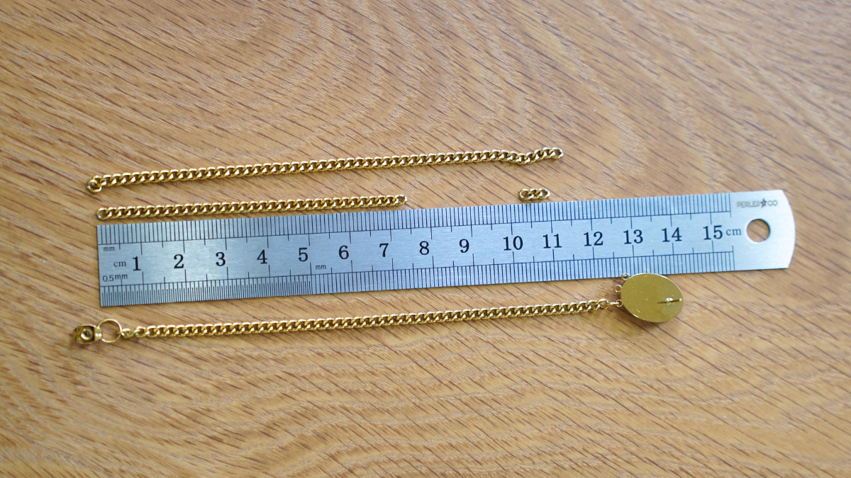 Pendientes y cadenas PureCrystal : Paso 1