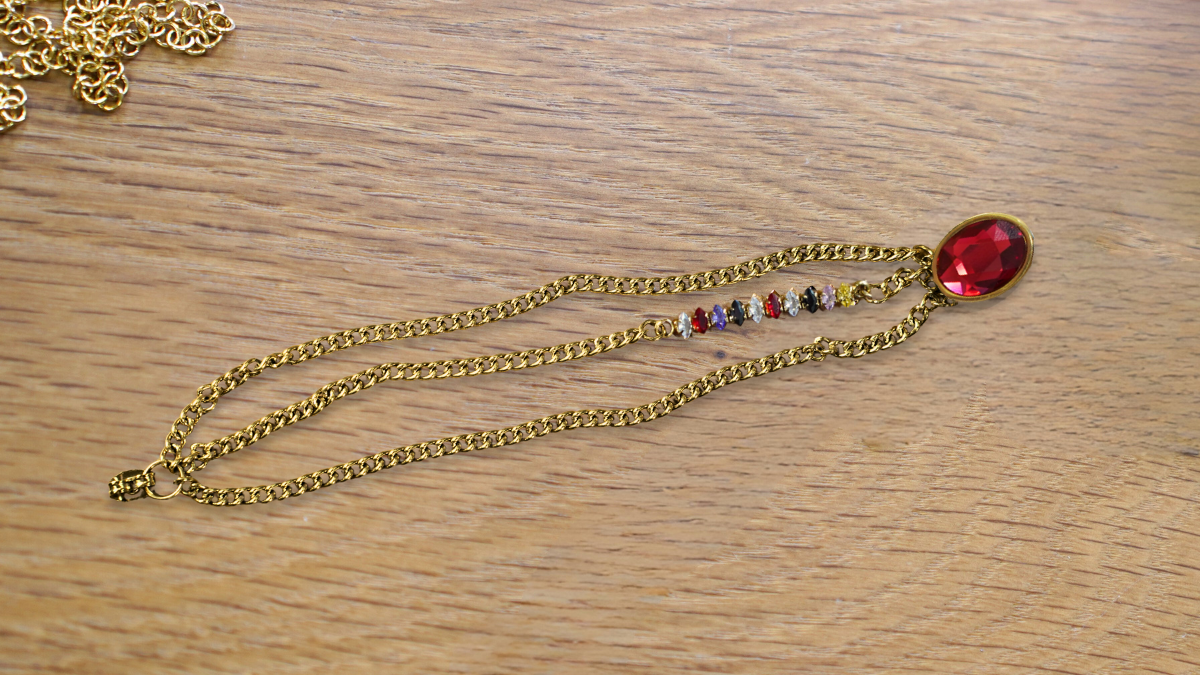 Pendientes y cadenas PureCrystal : Paso 3