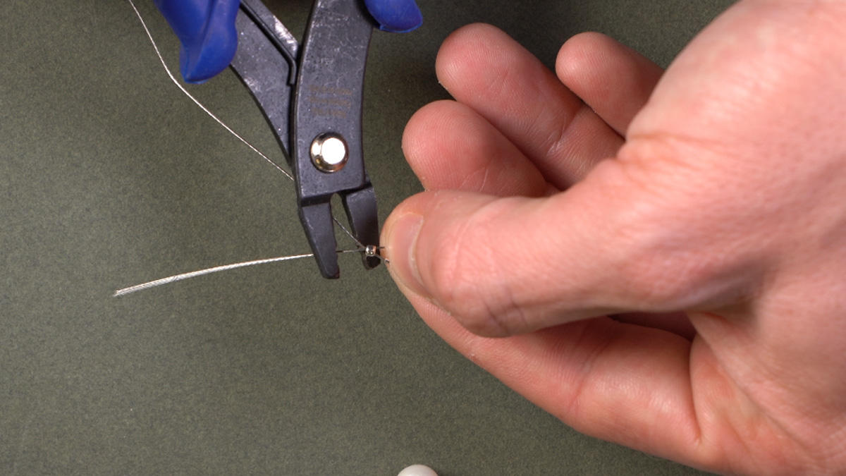 Bisutería para bolsos DIY abalorios de acero inoxidable y cuentas de resina : Paso 2