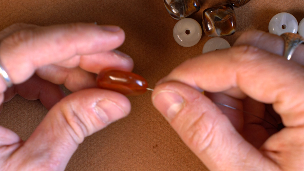 Bisutería para bolsos DIY abalorios de acero inoxidable y cuentas de resina : Paso 3