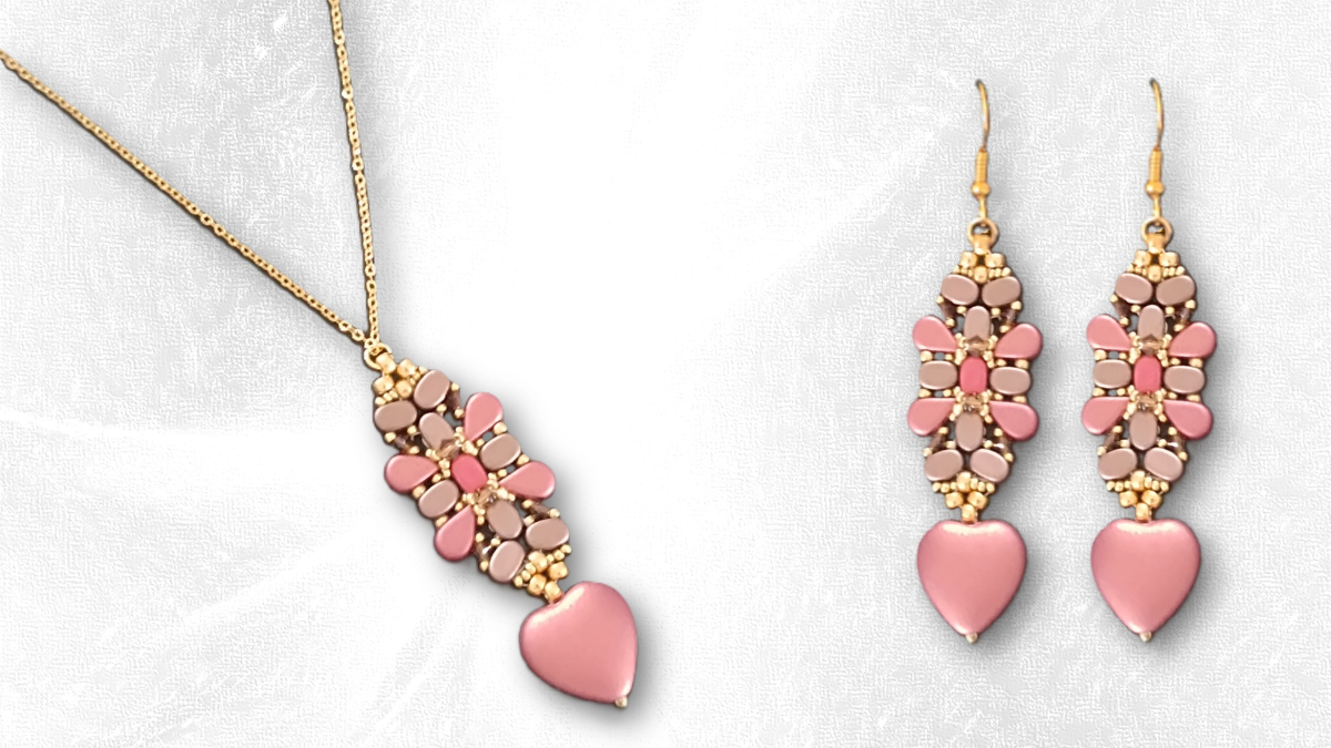 Esquema Pendientes Brunella de Les créations d'Anna