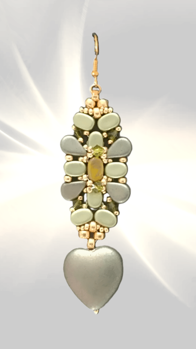 Esquema Pendientes Brunella de Les créations d'Anna