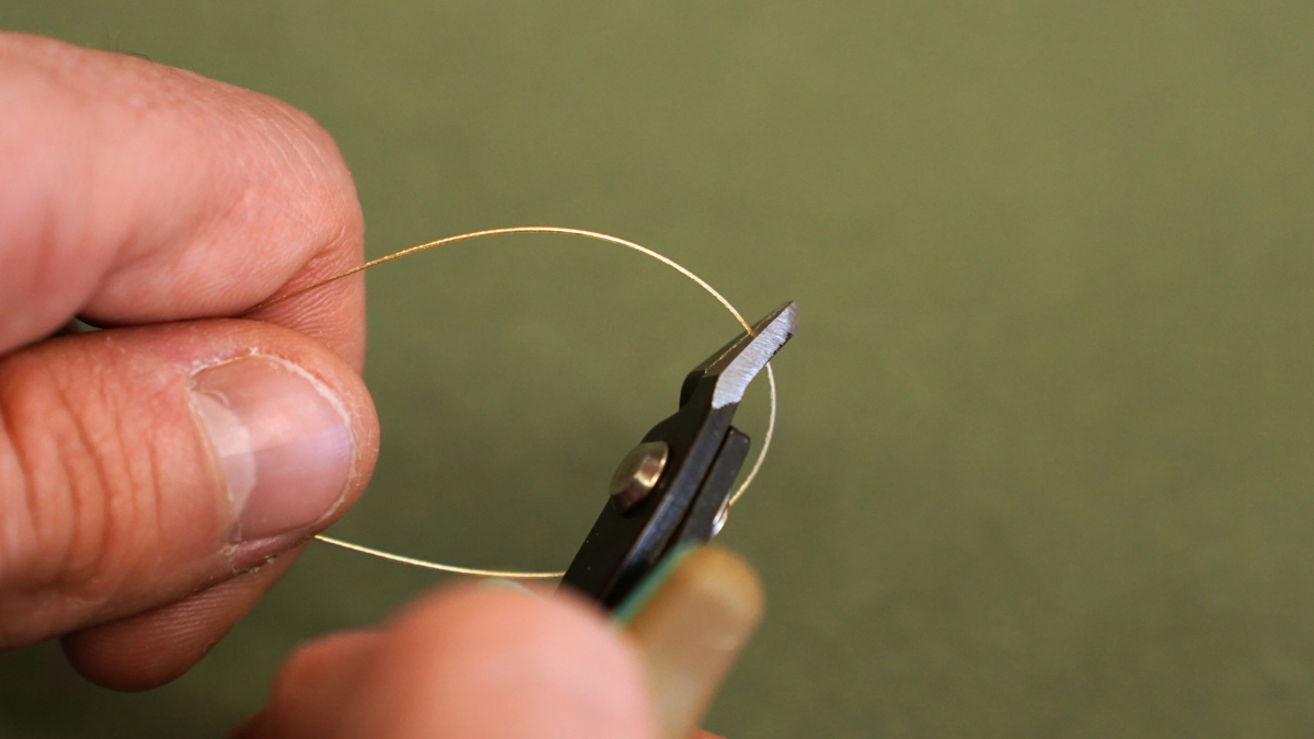 DIY Collar de perlas de acero inoxidable, Cierre y colgante de corazón : Paso 1