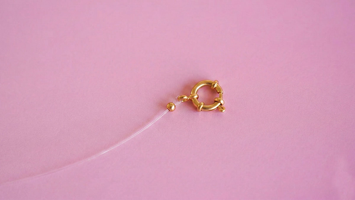 Surtido de pulseras de piedras naturales : Paso 1