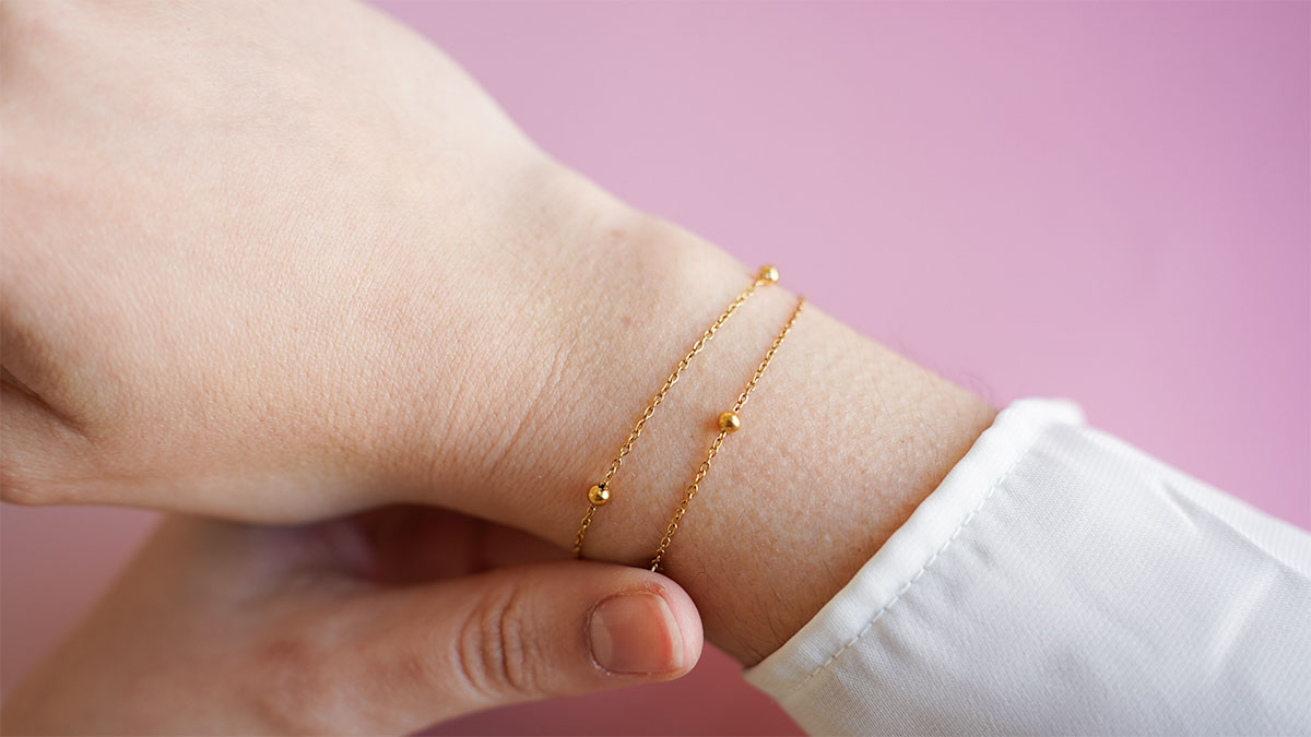 Surtido de pulseras de piedras naturales : Paso 6