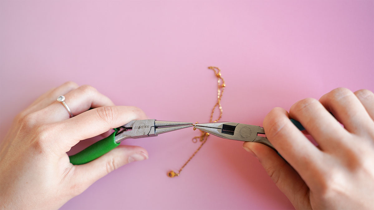 Surtido de pulseras de piedras naturales : Paso 8