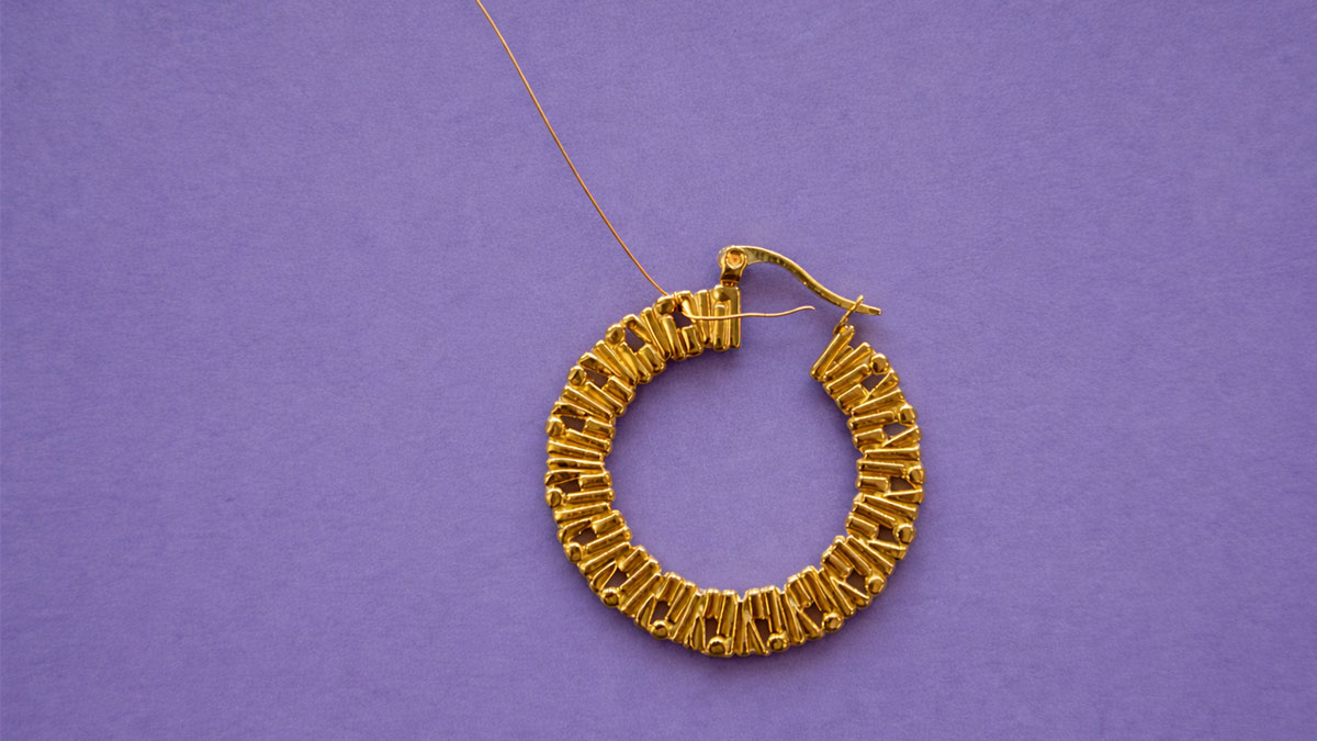 Criollas en cuentas de semillas y piedras naturales : Paso 1