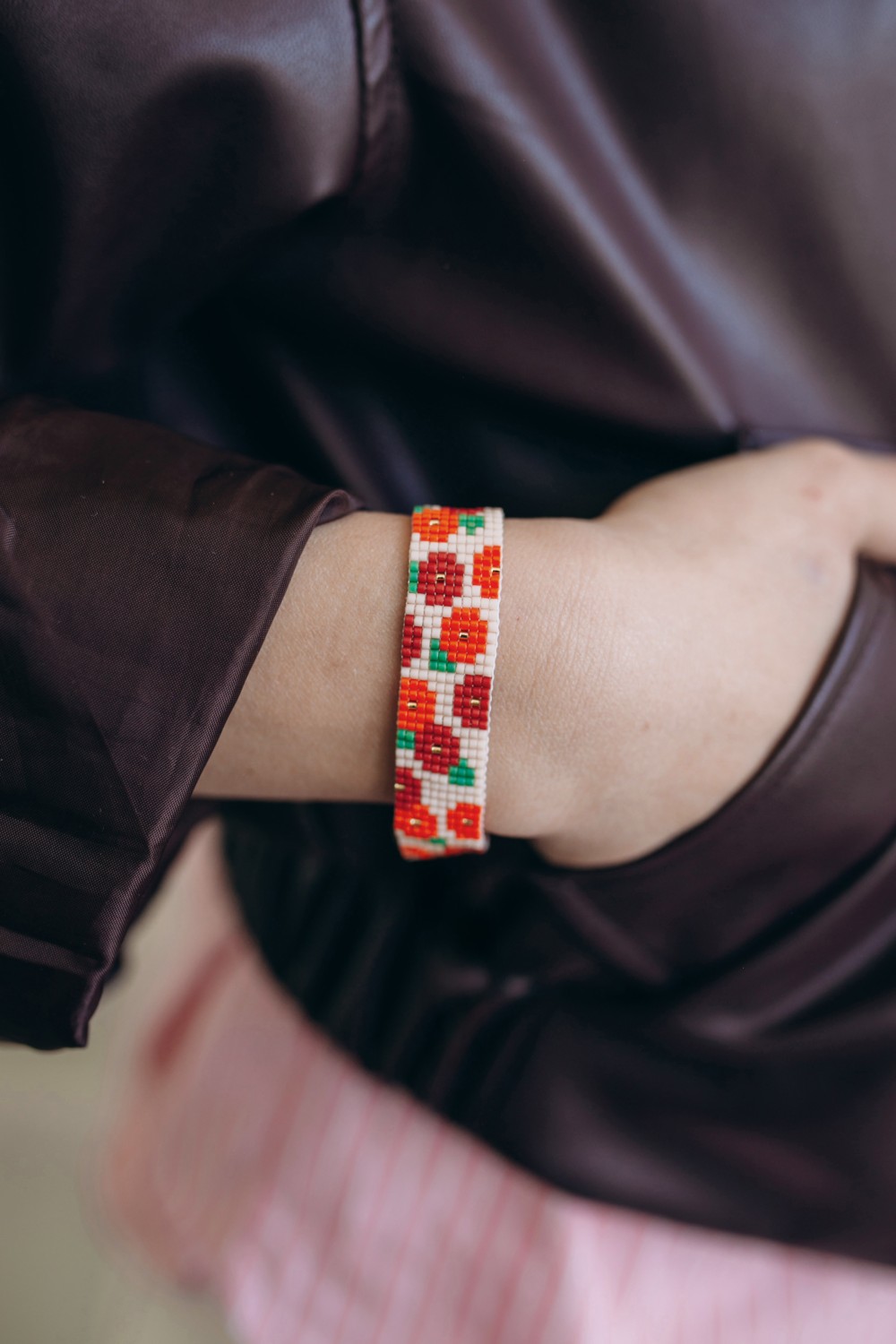 Esquema Puño de primavera en el telar