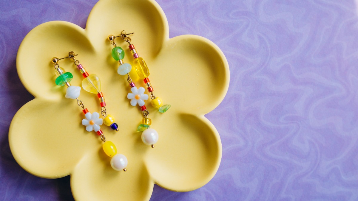 Esquema Pendientes coloridos y asimétricos