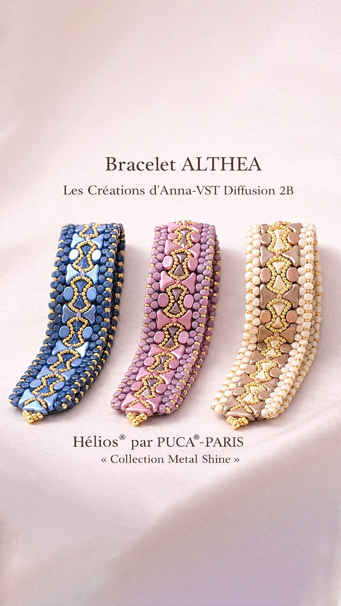 Esquema Pulsera Althea de Les créations d'Anna