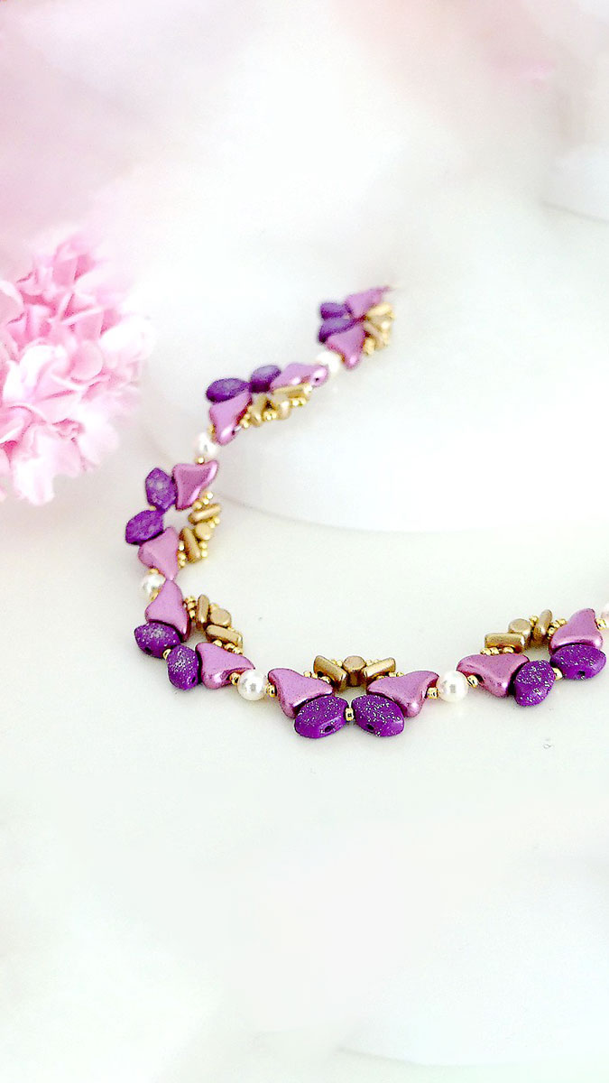 Esquema Collar Belle Dame by Puca