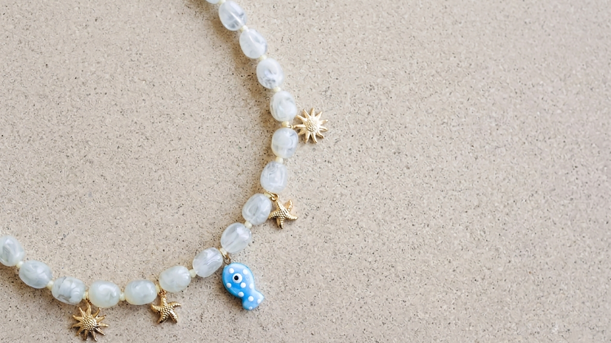 Esquema Collar con colgante personalizable