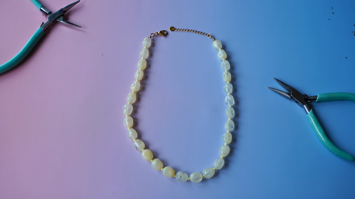 Collar con colgante personalizable : Paso 4