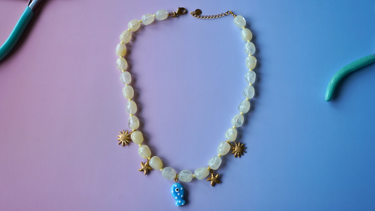 Collar con colgante personalizable : Paso 6