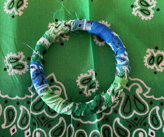 Pulsera brazalete : Paso 4 Pulsera brazalete : Paso 4